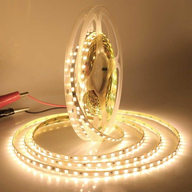 LED Strip Lights - 12V - 2835 SMD LED 120 LEDs Per Meter - Natural White 4000K 5m