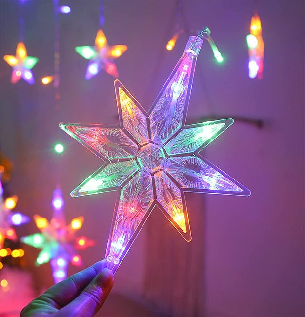 Polar Star Curtain Lights | Multi LED