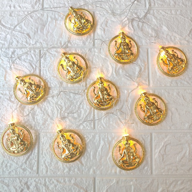 Goddess Metal String Lights | Amber Yellow LED