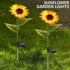 Solar Rechargeable LED Sunflower