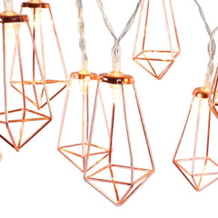 Diamond String Lights - Rose Gold