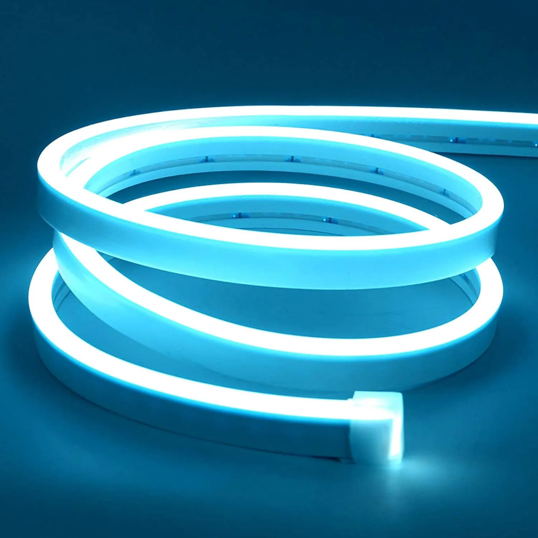 Neon Flex LED Strip Lights | Ice Blue