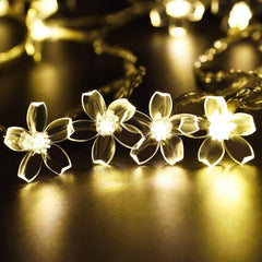 Sakura Flower String Lights | Warm White