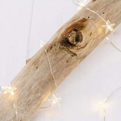 Copper Wire Fairy LED String Lights - Star